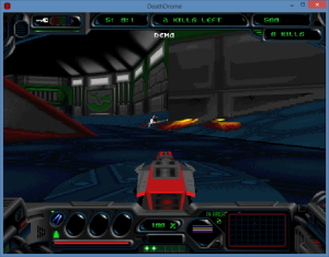 Blowing an opponent away.