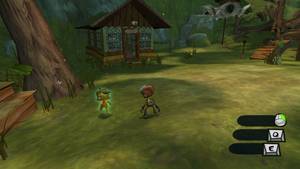 Playing with the other psi-cadets.