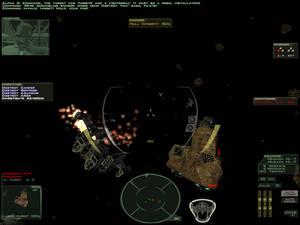 There are some epic space battles in this game.