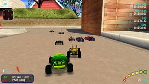 Terrorising the neighbourhood.